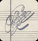 Early signature of Romain Charles Hooghuys