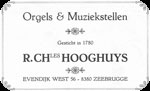 Boekenetiket van Romain Charles Hooghuys