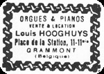Stamp of Louis Hooghuys